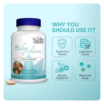 15 Day Cleanse - Gut and Colon Support