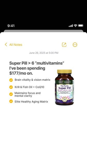 The Purity Super Pill™ - Elite Multi + Krill & Fish Oil + CoQ10