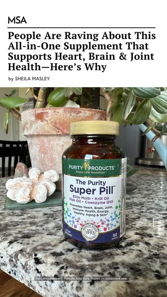 The Purity Super Pill™ - Elite Multi + Krill & Fish Oil + CoQ10