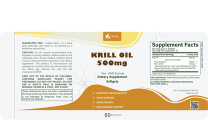 Omega Krill Oil 500MG
