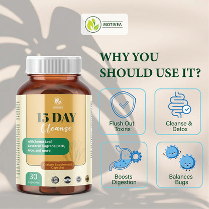15 Day Cleanse - Gut and Colon Support