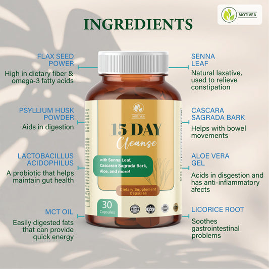 15 Day Cleanse - Gut and Colon Support